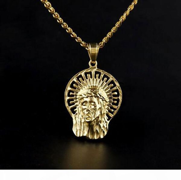 18k gold jesus halo custom pendant 316l stainess steel pendant necklace jesus pendant 30inch cuban chain, Silver
18k gold jesus halo custom pendant 316l stainess steel pendant necklace jesus pendant 30inch cuban chain, Silver