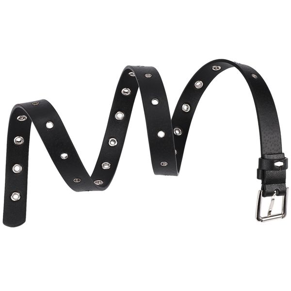 fashion gothic pu waist belt patchwork row hole belt women buckle belts punk waistband black, Black;brown
fashion gothic pu waist belt patchwork row hole belt women buckle belts punk waistband black, Black;brown