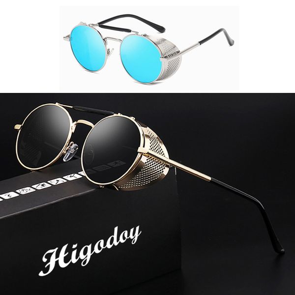 higodoy retro metal steampunk sunglasses women round punk vintage ladies sunglass gafas de sol de los hombres new arrival 2020, White;black
higodoy retro metal steampunk sunglasses women round punk vintage ladies sunglass gafas de sol de los hombres new arrival 2020, White;black