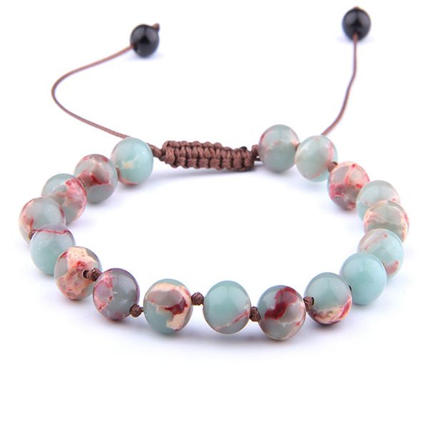 natural shoushan stone polished beads lace-up bracelet red veins fashion stretch alloy charm bohemia women men bracelet jewelry, Black
natural shoushan stone polished beads lace-up bracelet red veins fashion stretch alloy charm bohemia women men bracelet jewelry, Black