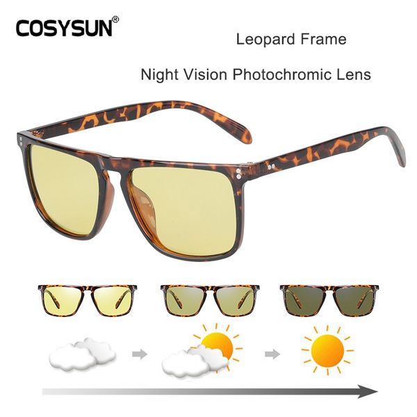 brand square pchromic sunglasses polarized women day night vision women safety driving glasses discoloration, White;black
brand square pchromic sunglasses polarized women day night vision women safety driving glasses discoloration, White;black