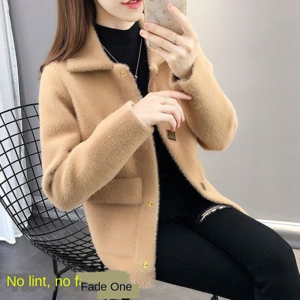 6y6y6 2020 autumn new knitted cardigan women's short coat woolsweater woolfashion online popular fairy imitation mink wool women's, White
6y6y6 2020 autumn new knitted cardigan women's short coat woolsweater woolfashion online popular fairy imitation mink wool women's, White