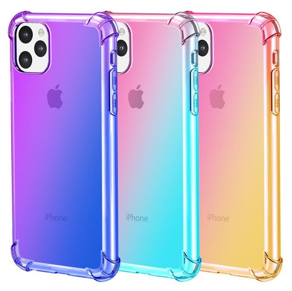 new gradient dual color transparent tpu shockproof phone case for iphone 11 pro max xr xs max 8 plus s10 plus note 10 pro 
new gradient dual color transparent tpu shockproof phone case for iphone 11 pro max xr xs max 8 plus s10 plus note 10 pro