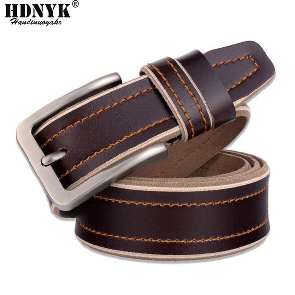 new arrival casual 100% genuine leather men belt retail new brand men belt metal pin buckle strap for, Black;brown
new arrival casual 100% genuine leather men belt retail new brand men belt metal pin buckle strap for, Black;brown