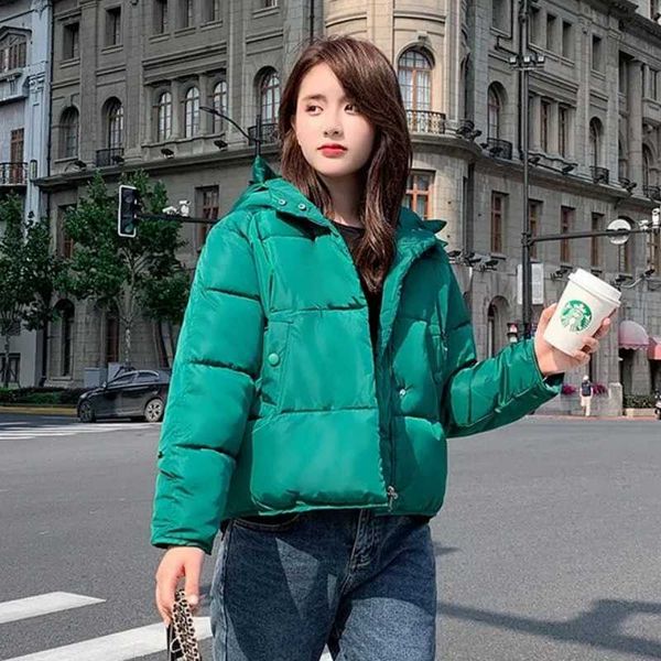 women's down & parkas 7 colors women 2021 arrivals winter warm hooded jacket short cotton coat, Black
women's down & parkas 7 colors women 2021 arrivals winter warm hooded jacket short cotton coat, Black