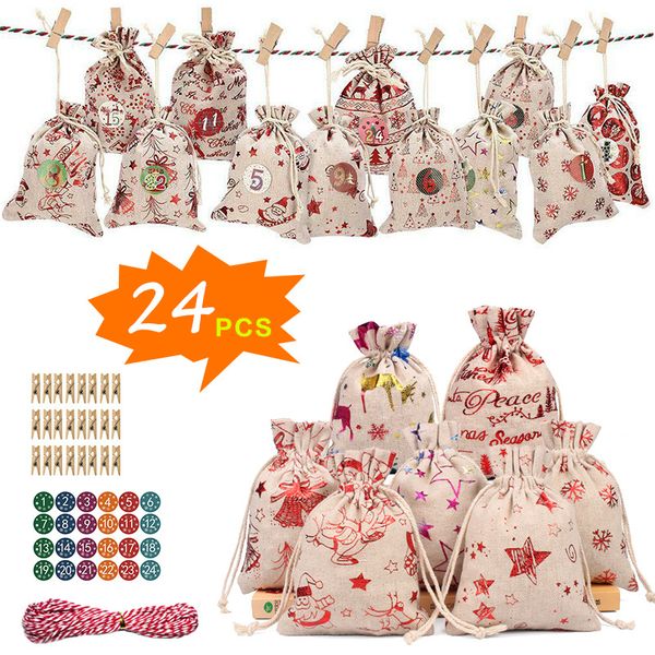 digital elk christmas bag christmas gift bags countdown advent day drawstring candy gift bags burlap bundle pocket
digital elk christmas bag christmas gift bags countdown advent day drawstring candy gift bags burlap bundle pocket