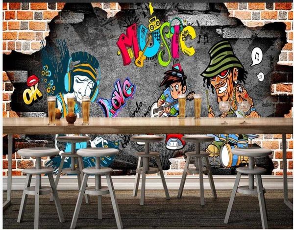 3d p wallpaper custom any size mural hand drawn retro brick wall music graffiti bar tooling living room decor wallpaper for walls 3 d
3d p wallpaper custom any size mural hand drawn retro brick wall music graffiti bar tooling living room decor wallpaper for walls 3 d