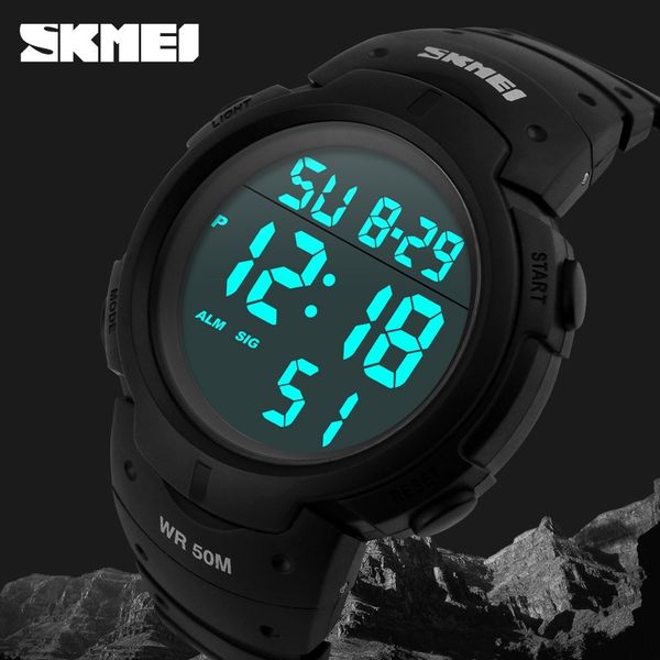 fashionable waterproof sports electronic men's luminous outdoor electronic watch men's watch, Blue
fashionable waterproof sports electronic men's luminous outdoor electronic watch men's watch, Blue
