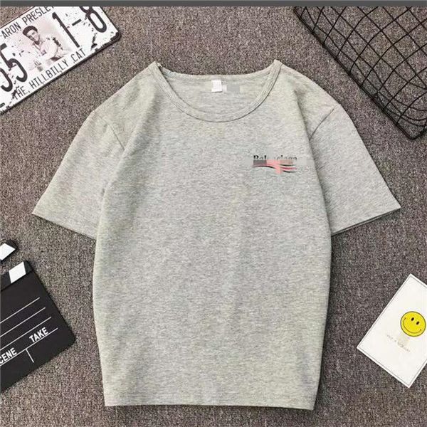 summer female designer short sleeve t-shirt monogrammed stylish simple round neck t-shirt cotton breathable brand baiêncìagat-shirt, White
summer female designer short sleeve t-shirt monogrammed stylish simple round neck t-shirt cotton breathable brand baiêncìagat-shirt, White