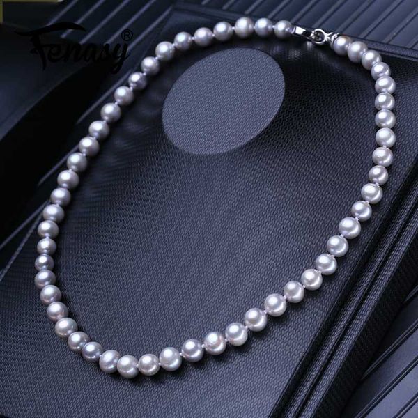 fenasy natural freshwater pearl necklaces for women luxury near round long necklace wedding jewelry silver color accessories
fenasy natural freshwater pearl necklaces for women luxury near round long necklace wedding jewelry silver color accessories