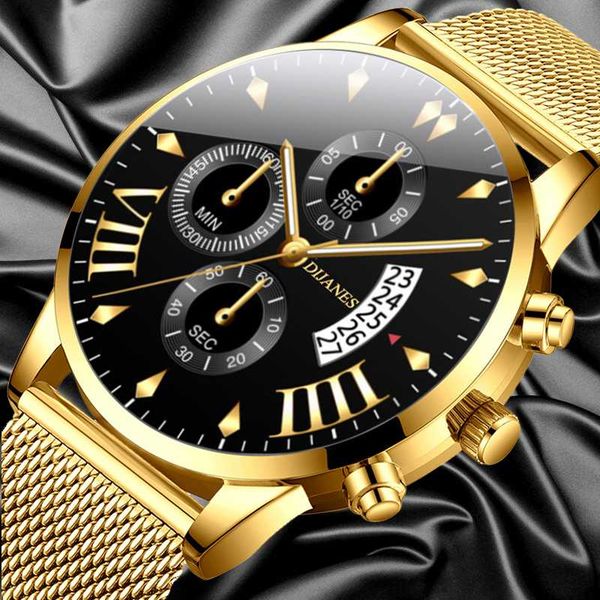 classic business men watch fashion luxury watches stainless steel mesh calendar date gold quartz wristwatch relogio feminino, Slivery;brown
classic business men watch fashion luxury watches stainless steel mesh calendar date gold quartz wristwatch relogio feminino, Slivery;brown