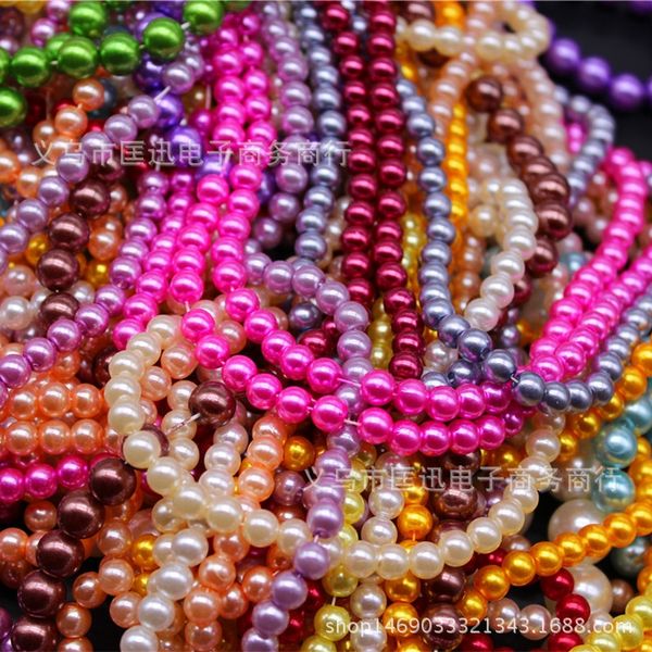 plastic mixed color abs imitation perforated water mill bubble pearl pearl beads scattered beads color can be, Silver
plastic mixed color abs imitation perforated water mill bubble pearl pearl beads scattered beads color can be, Silver