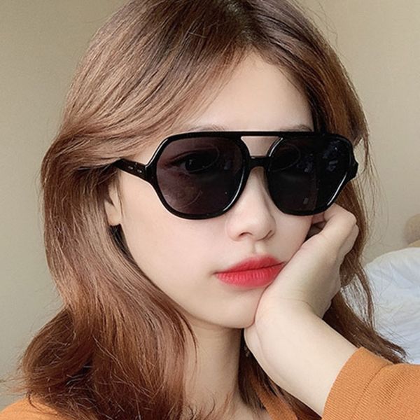 men's personalized double beam sun women's fashion decorative all-match sunglasses glasses fashion sunglasses, White;black
men's personalized double beam sun women's fashion decorative all-match sunglasses glasses fashion sunglasses, White;black