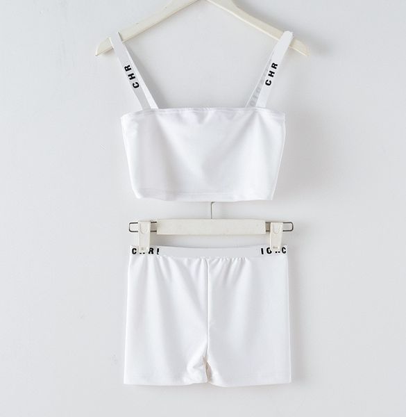 2020 new design women's star same style runway fashion letter print spaghetti strap short up-navel crop vest bustier and short suit, Gray
2020 new design women's star same style runway fashion letter print spaghetti strap short up-navel crop vest bustier and short suit, Gray