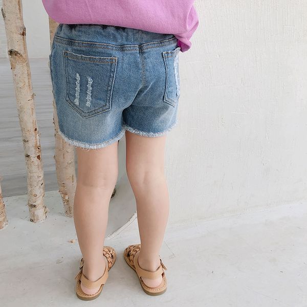 6p5wb 2019 korean children's shorts pants children's clothing new western style hole-piercing fashion denim shorts baby washed bur, Blue
6p5wb 2019 korean children's shorts pants children's clothing new western style hole-piercing fashion denim shorts baby washed bur, Blue