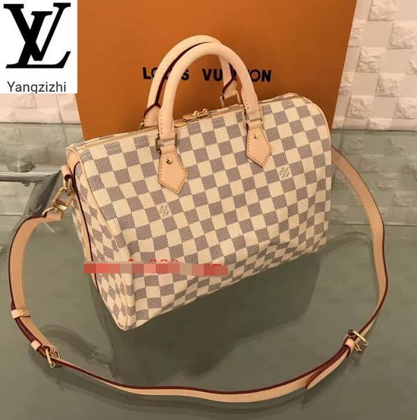 yangzizhi new n41373speedy handbag damier azur canvas white pillow bag handbags bags handles shoulder bags totes evening cross body bag
yangzizhi new n41373speedy handbag damier azur canvas white pillow bag handbags bags handles shoulder bags totes evening cross body bag
