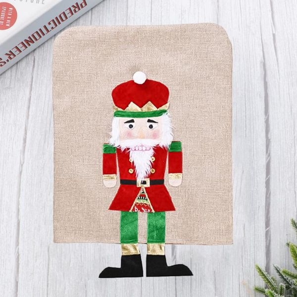 1pc christmas decorative chair cover walnut soldier pattern chair back cover seat slipcover christmas supplies for home (red
1pc christmas decorative chair cover walnut soldier pattern chair back cover seat slipcover christmas supplies for home (red