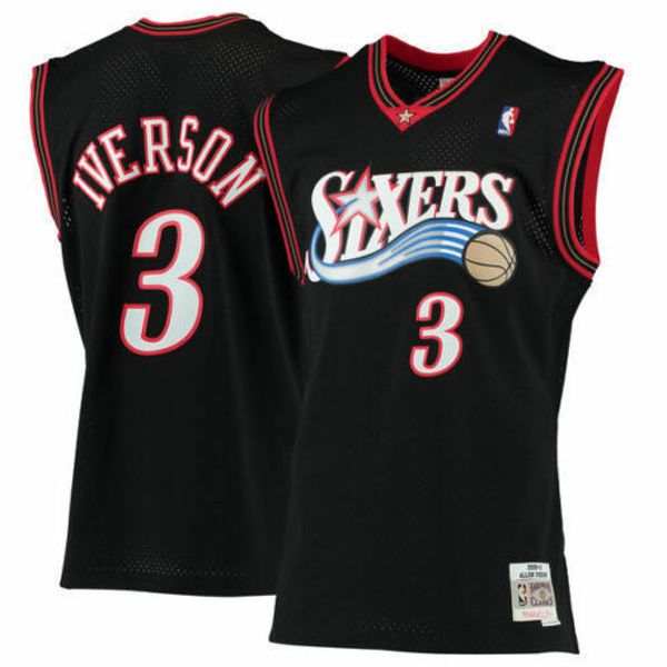 phi allen iverson mitchell ness hardwood classic jersey large basketball jerseys, Gray
phi allen iverson mitchell ness hardwood classic jersey large basketball jerseys, Gray