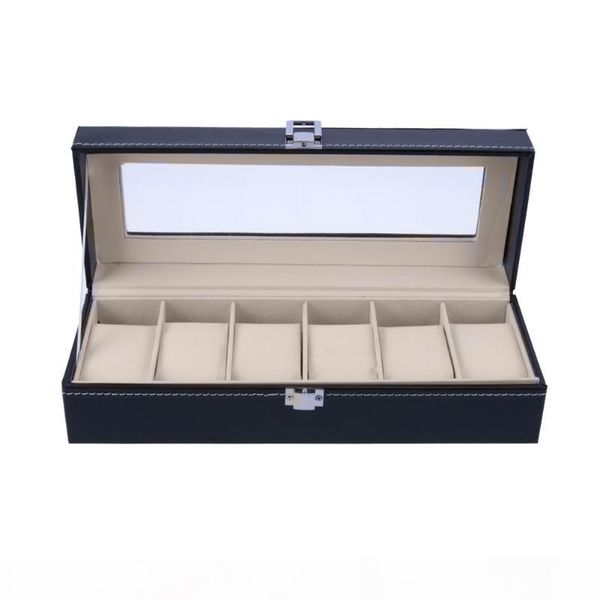 2018 высокое качество 6 слоты наручные часы дисплей box jewelry устроителя хранения с крышкой случая вахты дисплея ювелирных изделий box, Black;blue
2018 высокое качество 6 слоты наручные часы дисплей box jewelry устроителя хранения с крышкой случая вахты дисплея ювелирных изделий box, Black;blue