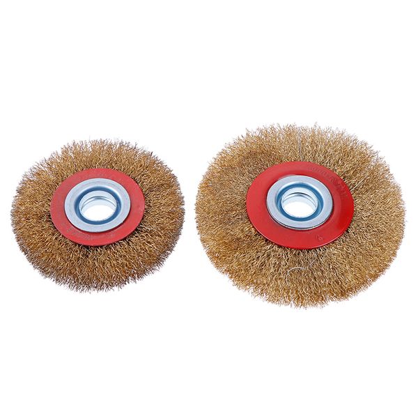 new and wire brushwire wheel round brass plated wire brush wheel bench grinder deburring
new and wire brushwire wheel round brass plated wire brush wheel bench grinder deburring