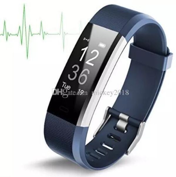 Fitbit ID115 Plus Smart Band Bracelet Color LCD Screen Fitness Tracker Pedometer Heart Rate Blood Pressure Monitor Bands Wristband
Fitbit ID115 Plus Smart Band Bracelet Color LCD Screen Fitness Tracker Pedometer Heart Rate Blood Pressure Monitor Bands Wristband