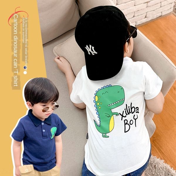 knoks children's boy short-sleeved summer new korean children's clothing t- shirt version of the casual cotton polo shirt short-sl, Blue
knoks children's boy short-sleeved summer new korean children's clothing t- shirt version of the casual cotton polo shirt short-sl, Blue