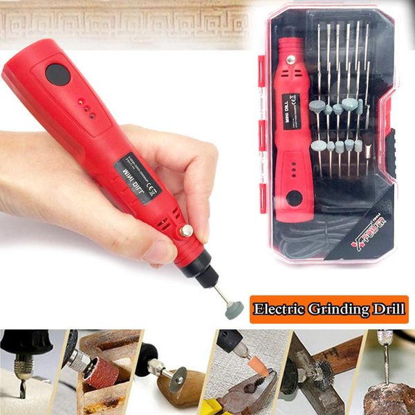 mini cordless electric drill 3.6v power tools grinder engraving pen grinding accessories set woodworking 3 speed for home diy
mini cordless electric drill 3.6v power tools grinder engraving pen grinding accessories set woodworking 3 speed for home diy