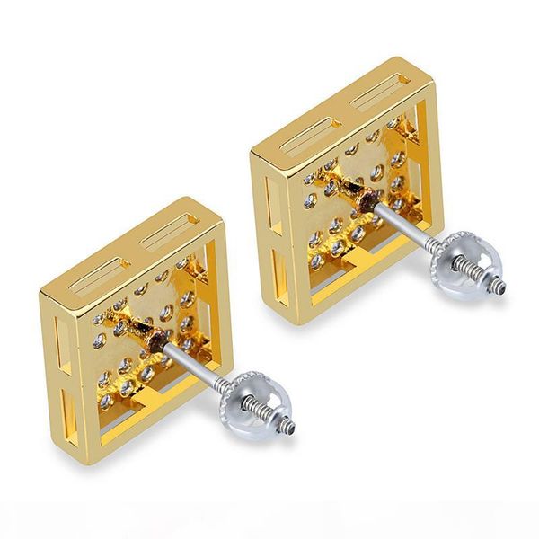 hip hop square split stud earrings for men zircon earrings hip-hop women earrings fashion jewelry charms exaggerated personality earring, Golden;silver
hip hop square split stud earrings for men zircon earrings hip-hop women earrings fashion jewelry charms exaggerated personality earring, Golden;silver