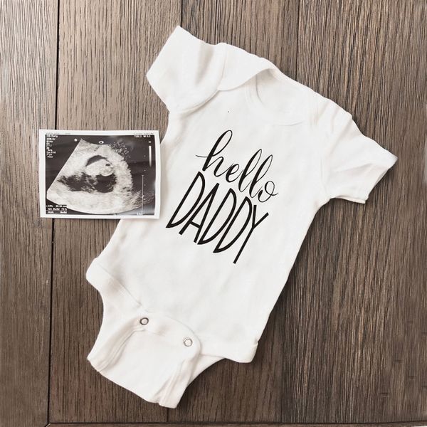 dermspe summer newborn infant baby boy girl short sleeve letter print hello daddy romper jumpsuit outfits baby clothes, Blue
dermspe summer newborn infant baby boy girl short sleeve letter print hello daddy romper jumpsuit outfits baby clothes, Blue