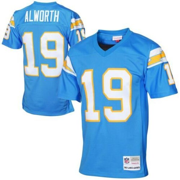 lance alworth #19 mitchell & ness men's 1963 legacy jersey, Gray
lance alworth #19 mitchell & ness men's 1963 legacy jersey, Gray