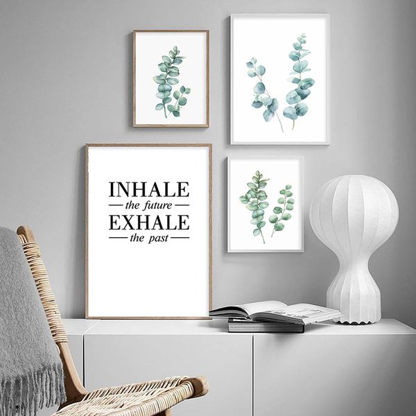 watercolor eucalyptus leaves wall art canvas painting green plant nordic optimistic quote posters and prints home decoration
watercolor eucalyptus leaves wall art canvas painting green plant nordic optimistic quote posters and prints home decoration