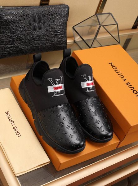 2020z high-end men's leather print low-casual shoes, high-quality large size fashion wild lace-up sneakers, size: 38-45, Black
2020z high-end men's leather print low-casual shoes, high-quality large size fashion wild lace-up sneakers, size: 38-45, Black