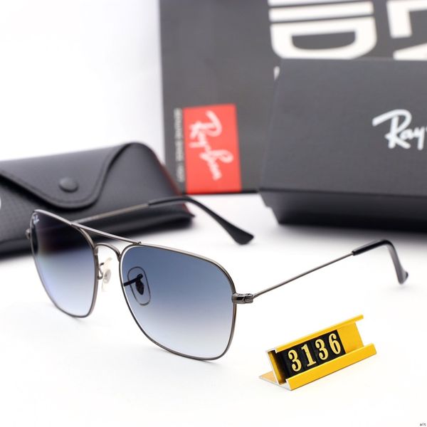 

2020 newbox 66Luxury-High Quality Classic Pilot Sunglasses Designer Brand Mens Womens Sun Glasses Eyewear Metal Glass Lenses