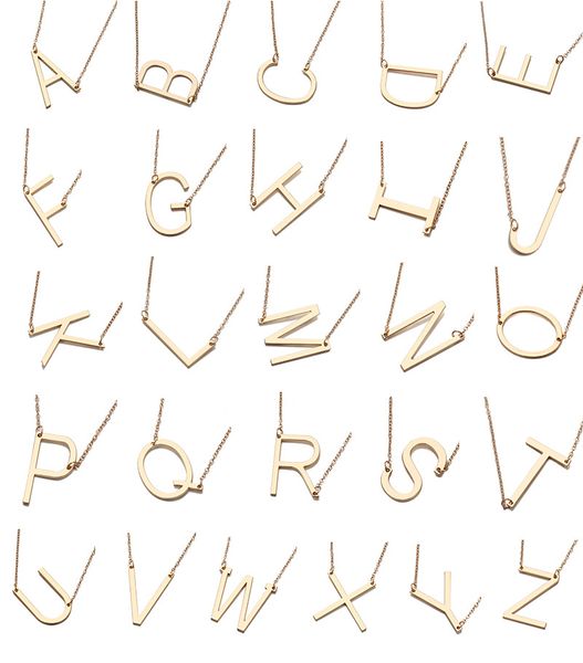 personalized initial letter pendant a to z alphabet pendant necklace gold charm chain for girl women valentines gift unique jewelry, Silver
personalized initial letter pendant a to z alphabet pendant necklace gold charm chain for girl women valentines gift unique jewelry, Silver