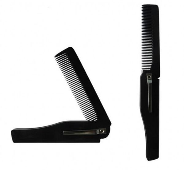 portable pocket comb folding knife type comb men's oil head modeling comb travel plastic small combs brush, Silver
portable pocket comb folding knife type comb men's oil head modeling comb travel plastic small combs brush, Silver
