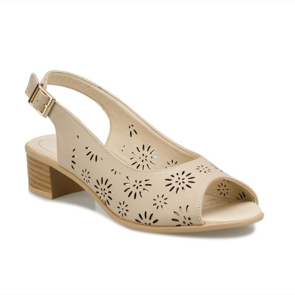 flo 161050.z mink women 's sandals polaris, Black