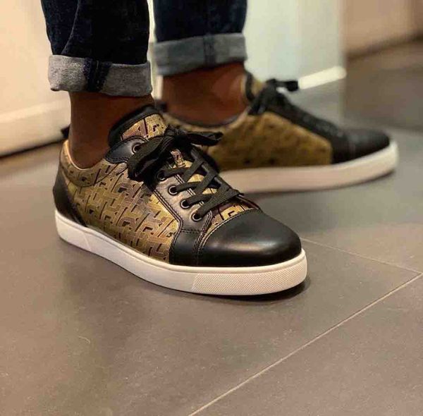 low cut junior shoes flat patent leather men sneakers low junior orlato casual sneaker red bottom shoes perfect designer walking us13, Black
low cut junior shoes flat patent leather men sneakers low junior orlato casual sneaker red bottom shoes perfect designer walking us13, Black