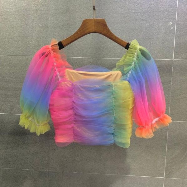 2020 new ladies fashion short sleeve casual multicolor mesh slim 0725, White
2020 new ladies fashion short sleeve casual multicolor mesh slim 0725, White