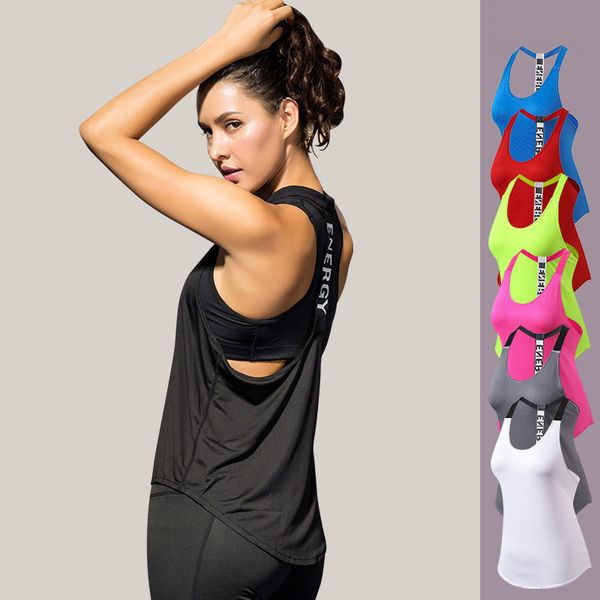 women yoga vest gym sportswear vest fitness tight woman clothing sleeveless running shirt quick dry solid color yoga tank top, White;red
women yoga vest gym sportswear vest fitness tight woman clothing sleeveless running shirt quick dry solid color yoga tank top, White;red