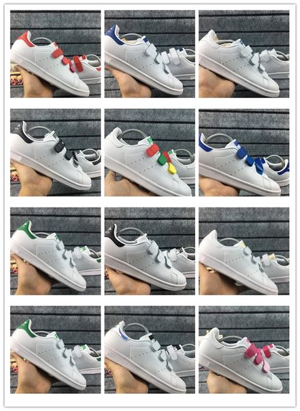 2020 lovers stan smith men women shoes classic shoes hook loop buckle scarpe traffic light pink casual leather sport sneakers, Black
2020 lovers stan smith men women shoes classic shoes hook loop buckle scarpe traffic light pink casual leather sport sneakers, Black
