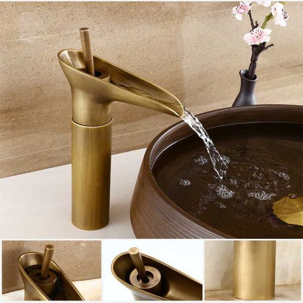 liuyue basin faucets antique/black copper bathroom open type waterfall basin faucet deck mounted cold water sink mixer taps
liuyue basin faucets antique/black copper bathroom open type waterfall basin faucet deck mounted cold water sink mixer taps