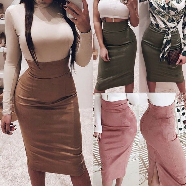 women vintage wrapped elegant bandage skirts high waist package hip new slim solid midi skirts ladies party pencil skirt autumn, Black
women vintage wrapped elegant bandage skirts high waist package hip new slim solid midi skirts ladies party pencil skirt autumn, Black