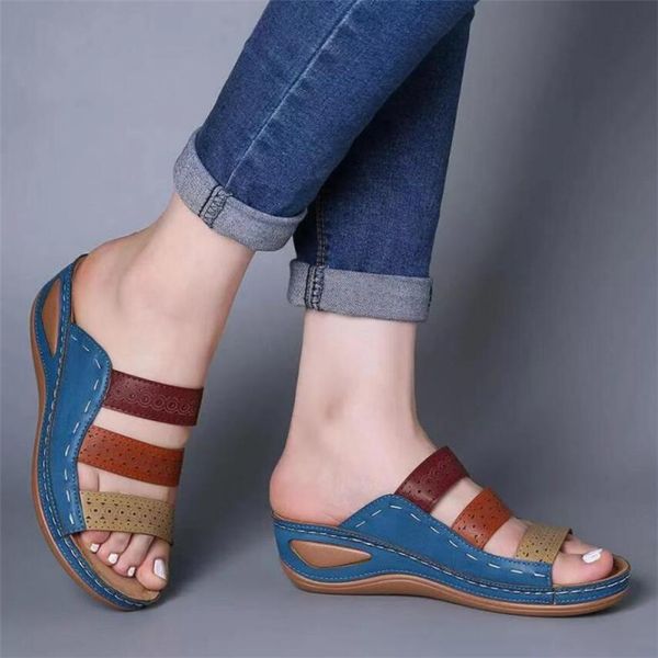 women platform wedge sandals 2020 summer ladies open toe outdoor casual comfortable sandals female stitching shoes big size 43, Black
women platform wedge sandals 2020 summer ladies open toe outdoor casual comfortable sandals female stitching shoes big size 43, Black