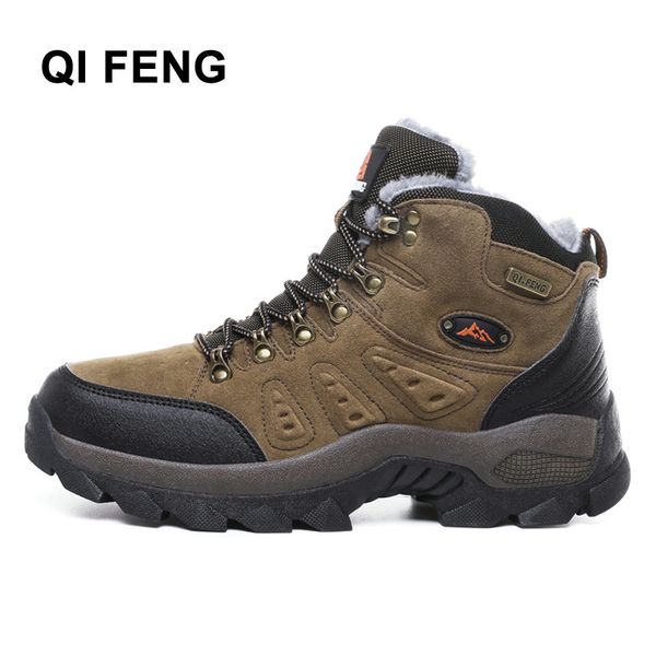 qifeng hiking shoes autumn winter snow boots plus fur outdoor shoes climbing & fishing men trekking hunting sport boots
qifeng hiking shoes autumn winter snow boots plus fur outdoor shoes climbing & fishing men trekking hunting sport boots