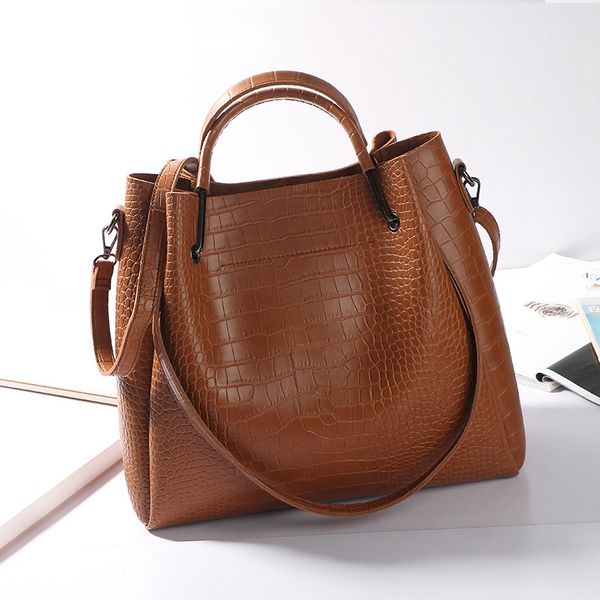 designer bag crocodile pattern bucket bag fashion pu leather women handbag luxury big women shoulder messenger bag
designer bag crocodile pattern bucket bag fashion pu leather women handbag luxury big women shoulder messenger bag