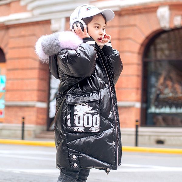 ujpa5 girls' down jacket mid-length 2019 new western style winter clothing down jacket children's medium and large children's, Blue;gray
ujpa5 girls' down jacket mid-length 2019 new western style winter clothing down jacket children's medium and large children's, Blue;gray