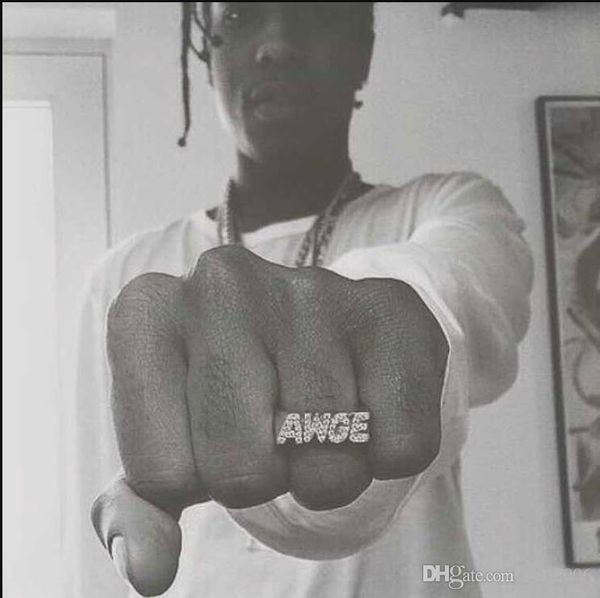 awge classic letter ring finger ring asap rocky with gold and silver two-color spot drilling smooth surface
awge classic letter ring finger ring asap rocky with gold and silver two-color spot drilling smooth surface