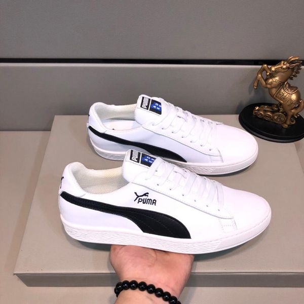 2019 new limited edition men's flat white shoes, fashion sports shoes, comfortable low-shoes, original box packaging: 38-44, Black
2019 new limited edition men's flat white shoes, fashion sports shoes, comfortable low-shoes, original box packaging: 38-44, Black