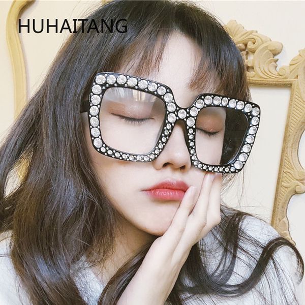huhaitang new style european and american style women's generous frame sunglasses men's fashion glasses fashion colorful, White;black
huhaitang new style european and american style women's generous frame sunglasses men's fashion glasses fashion colorful, White;black