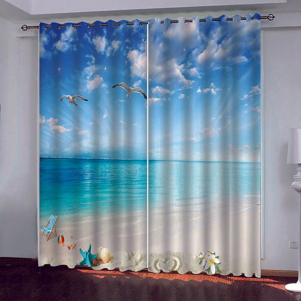custom 3d beach scenery blue sky and white clouds windows curtains for living room bedroom decorative kitchen curtain drapes
custom 3d beach scenery blue sky and white clouds windows curtains for living room bedroom decorative kitchen curtain drapes